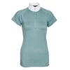 Horseware Women's Sara Jersey Short Sleeve Competition Shirt - Tourmaline -The Equestrian Shop 680573 800 800