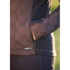 Kerrits Women's Bit By Bit Quilted Jacket - Java -The Equestrian Shop 682593 800 800