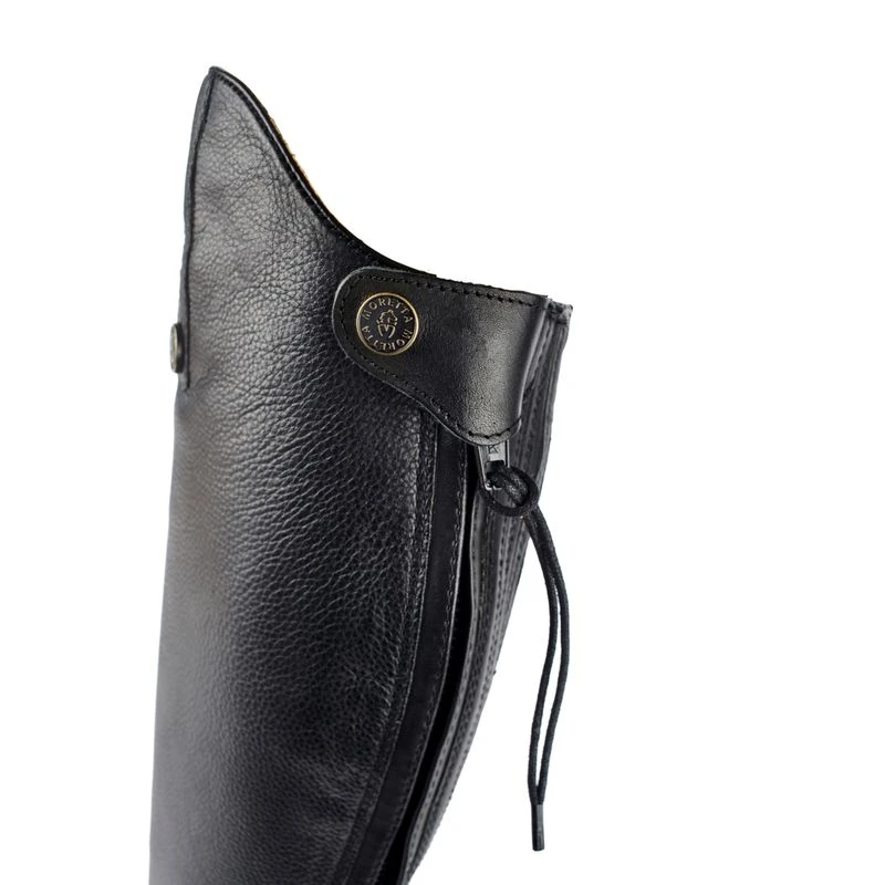 Shires Moretta Women's Gianna Leather Field Boots - Black 6 Shires Moretta Women's Gianna Leather Field Boots - Black - Image 4