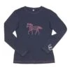 Equistar Kids' Long Sleeve Graphic Tee - Midnight -The Equestrian Shop 686410 800 800