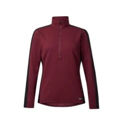 Kerrits Women's Muzzle Nuzzle Fleece Half Zip - Sangria
