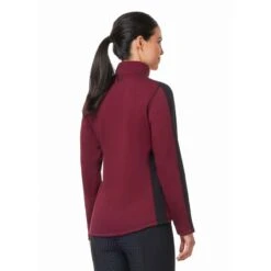 Kerrits Women's Muzzle Nuzzle Fleece Half Zip - Sangria 9 Kerrits Women's Muzzle Nuzzle Fleece Half Zip - Sangria -The Equestrian Shop 687314 800 800