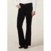 EQL Women's Soft Stretch Corduroy Bootcut Pants - Black -The Equestrian Shop 693135 800 800