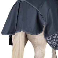 Horze Avalanche Medium Weight Turnout Blanket 150g - Dark Navy -The Equestrian Shop 695755 800 800