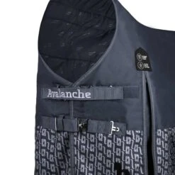 Horze Avalanche Medium Weight Turnout Blanket 150g - Dark Navy -The Equestrian Shop 695756 800 800