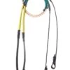 Horze Magical Carousel Rainbow Rubber Reins - Black -The Equestrian Shop 696401 800 800