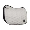 Horze Smoky Twilight Air Mesh Dressage Saddle Pad - Quiet Grey