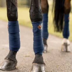 B Vertigo Lexi Fleece Polo Wraps - Reflecting Pond -The Equestrian Shop 697102 800 800