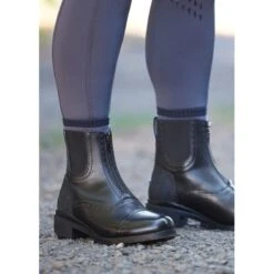 Kerrits Women's Essence Waterproof Paddock Boots - Black -The Equestrian Shop 698615 800 800