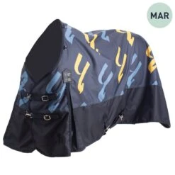 Horze Nevada 1200D Lightweight Turnout Sheet - Dark Navy -The Equestrian Shop 698931 800 800