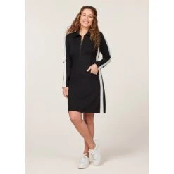 EQL Women's Ascent Ponte Tunic Dress - Black -The Equestrian Shop 700357 800 800