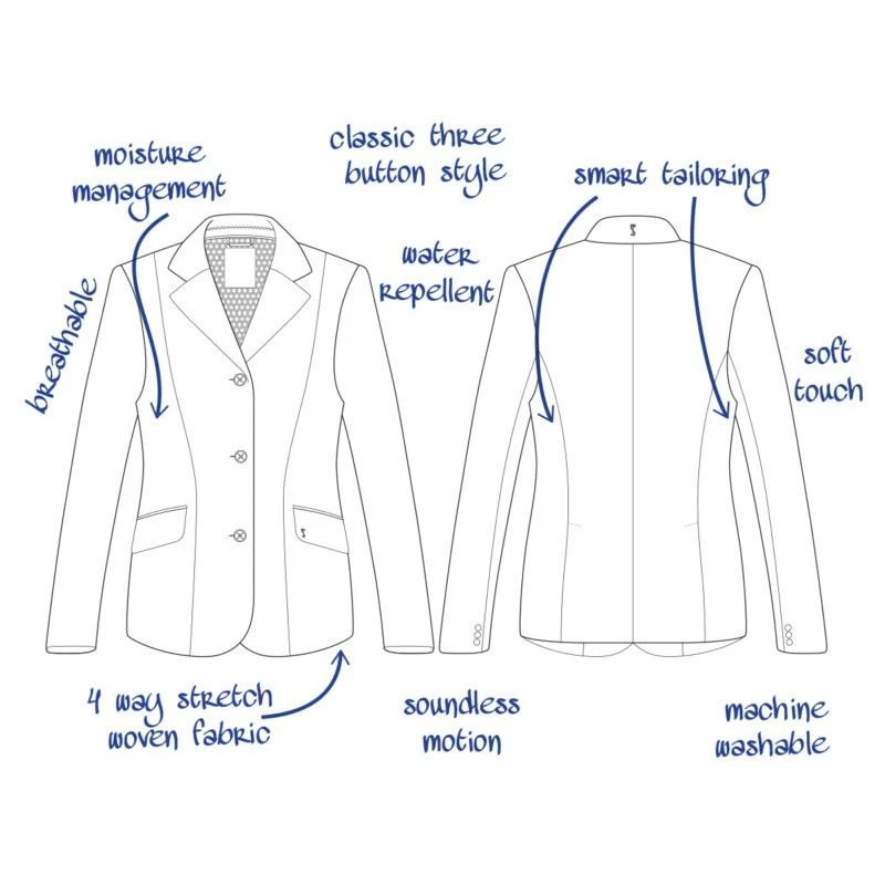 Tredstep Women's Style Jacket - Navy 4 Tredstep Women's Style Jacket - Navy - Image 2