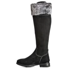 Tredstep Women's Shannon Fur H2O Country Boot - Black -The Equestrian Shop 704767 800 800