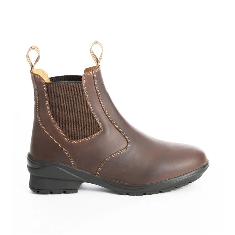 Tredstep Liffey Pull On Short Country Boot - Mahogany 4 Tredstep Liffey Pull On Short Country Boot - Mahogany - Image 2