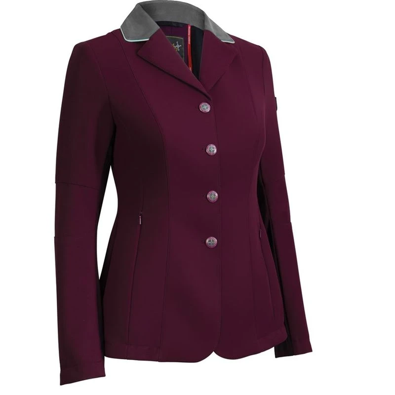 Tredstep Women's Solo Vision Competition Coat - Burgundy 3 Tredstep Women's Solo Vision Competition Coat - Burgundy